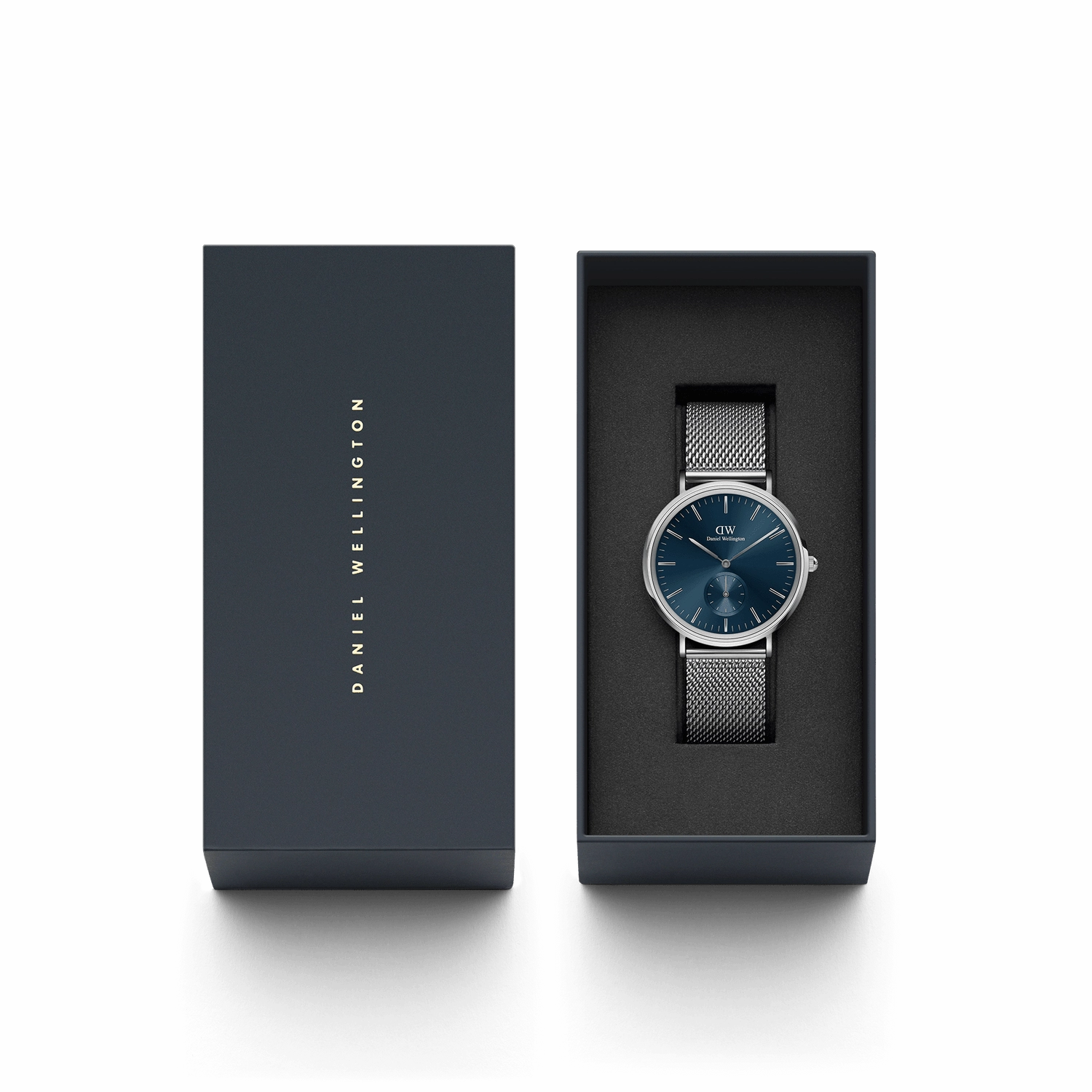 Daniel Wellington Classic Multi-Eye Sterling Arctic Blue Dial Watch DW00100710