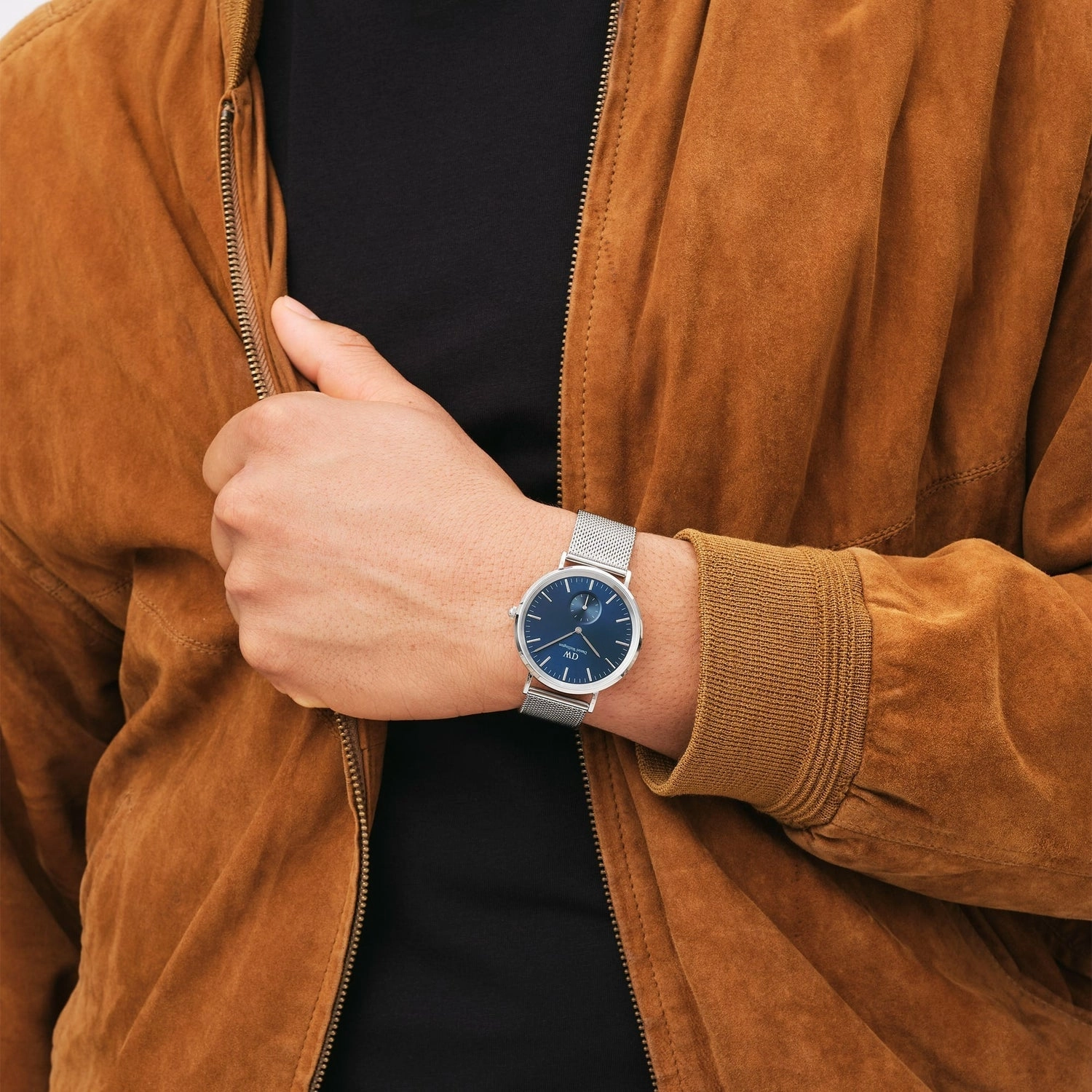 Daniel Wellington Classic Multi-Eye Sterling Arctic Blue Dial Watch DW00100710