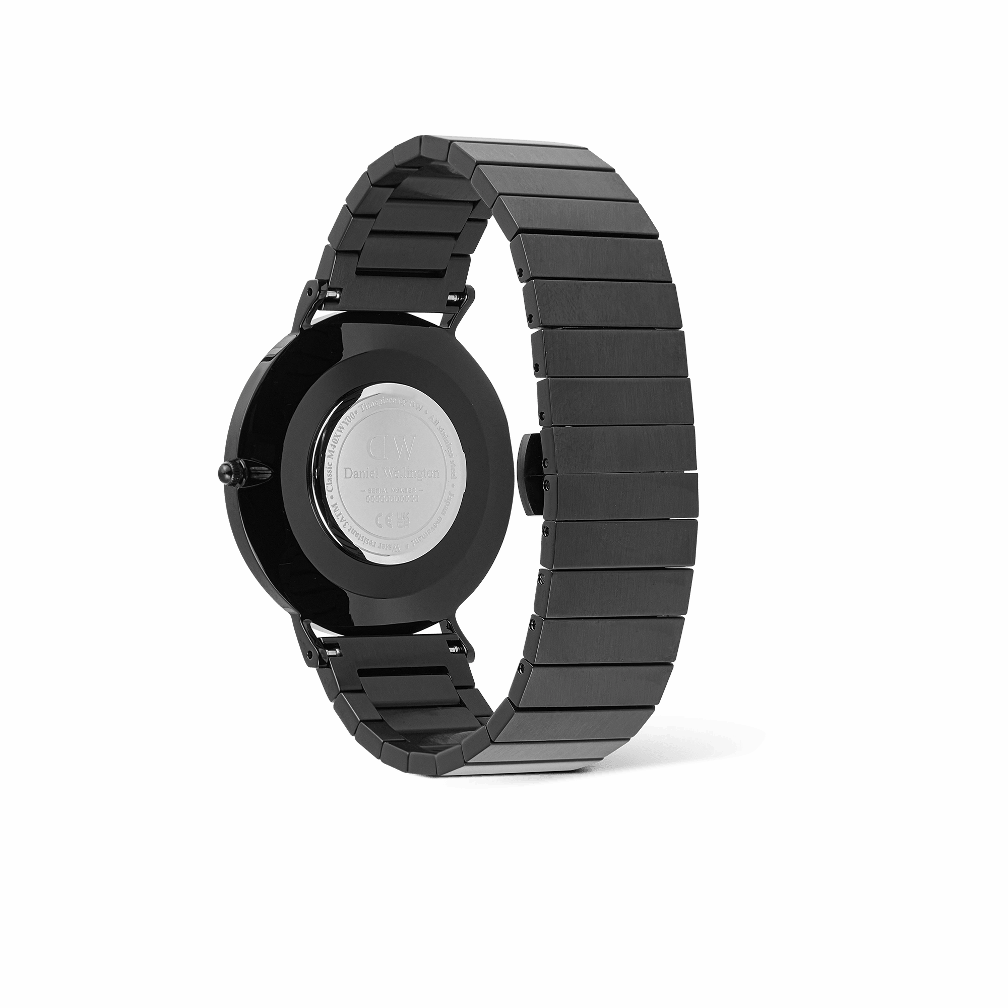 Daniel Wellington Classic Piano Link Onyx Unitone Watch