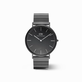 Daniel Wellington Classic Piano Link Onyx Unitone Watch