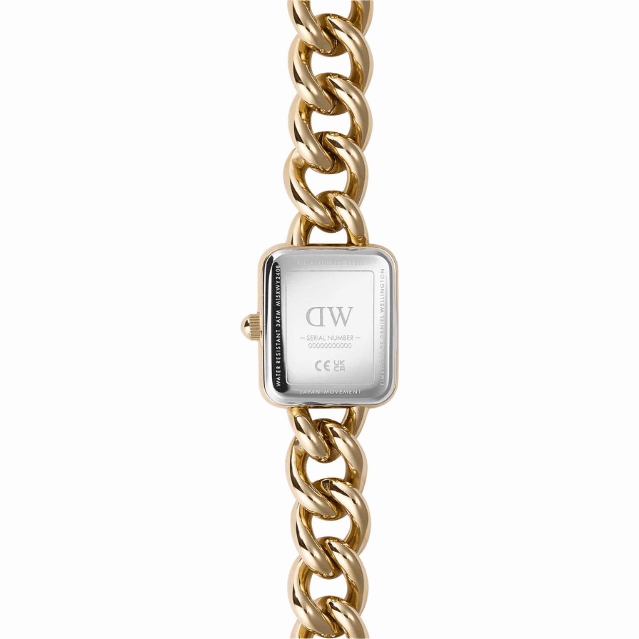 Daniel Wellington Jolie Gold Chain White Dial Watch DW00100836