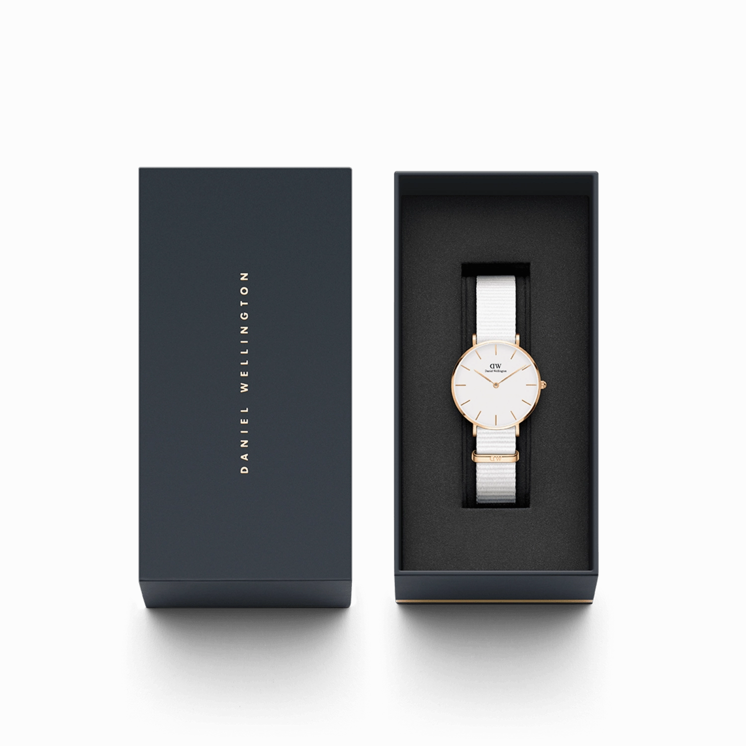 Daniel Wellington Petite Dover 28mm White Dial Watch DW00100313