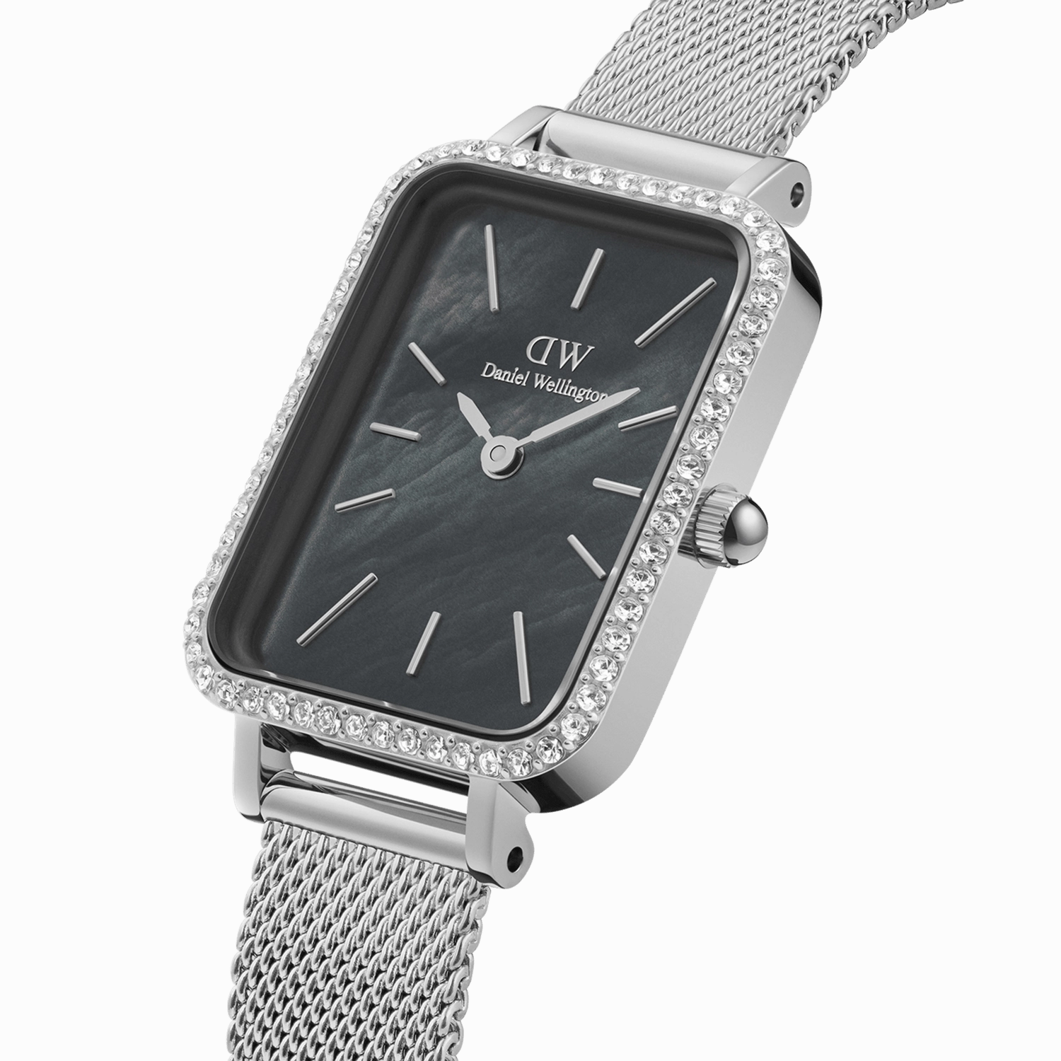 Daniel Wellington Quadro Lumine Bezel Sterling Watch DW00100667