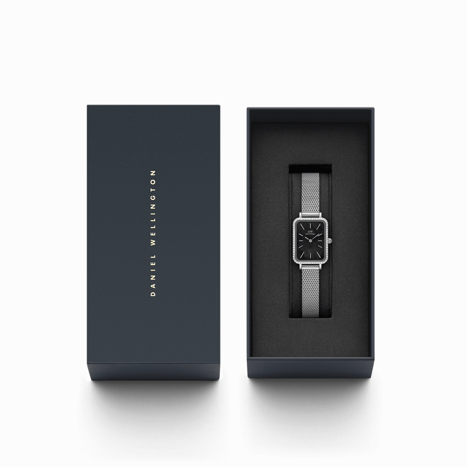 Daniel Wellington Quadro Lumine Bezel Sterling Watch DW00100667