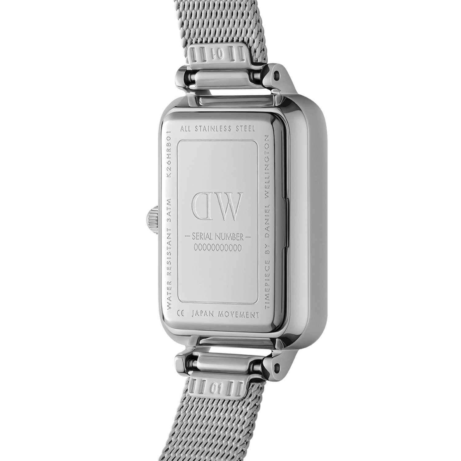 Daniel Wellington Quadro Lumine Bezel Sterling Watch DW00100667