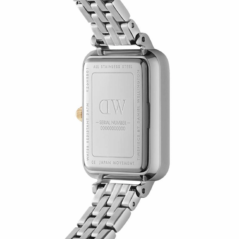 Daniel Wellington Quadro Lumine Bezel Two-Tone MOP 26mm