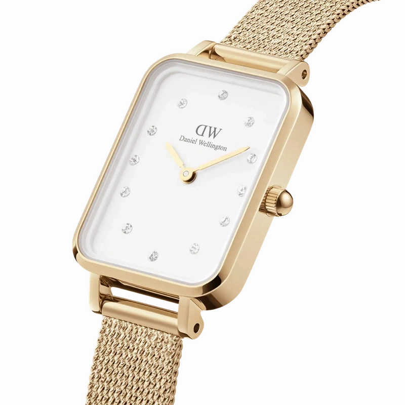 Daniel Wellington Quadro Pressed Evergold Watch 20x26mm