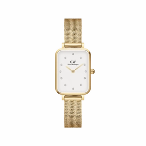Daniel Wellington Quadro Pressed Evergold Watch 20x26mm