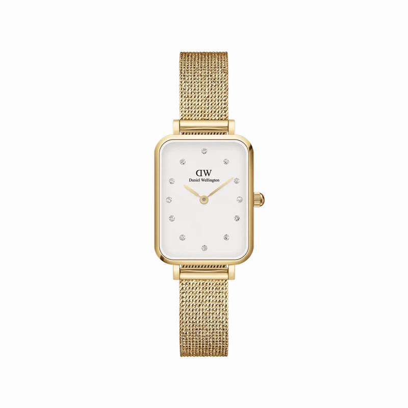 Daniel Wellington Quadro Pressed Evergold Watch 20x26mm