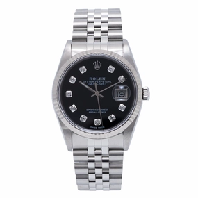 Datejust 36mm Black Diamond Dial 1996 - 16234