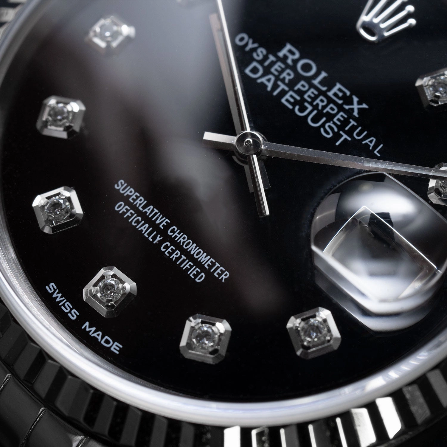 Datejust 36mm Black Diamond Dial 1996 - 16234