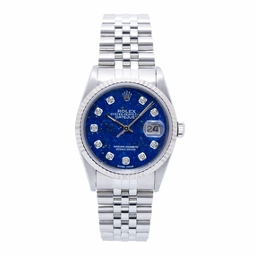 Datejust 36mm Lapis Diamond Dial 1984 - 16014
