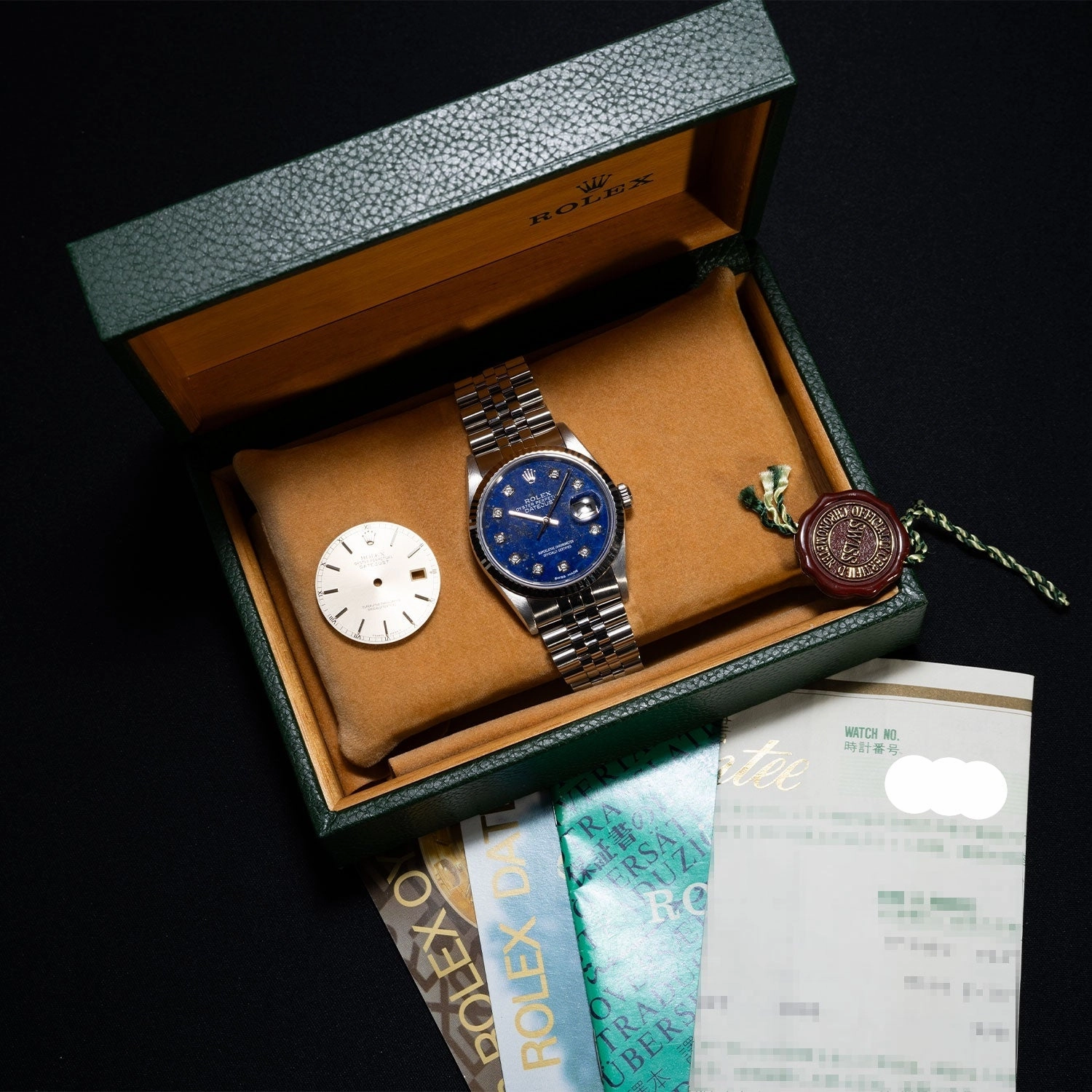 Datejust 36mm Lapis Diamond Dial 1984 - 16014