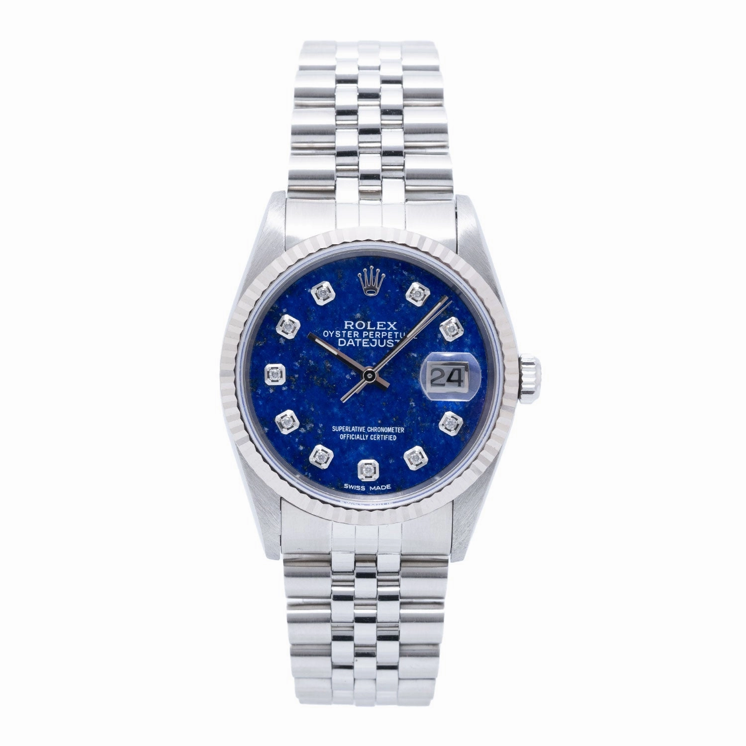 Datejust 36mm Lapis Diamond Dial 1984 - 16014