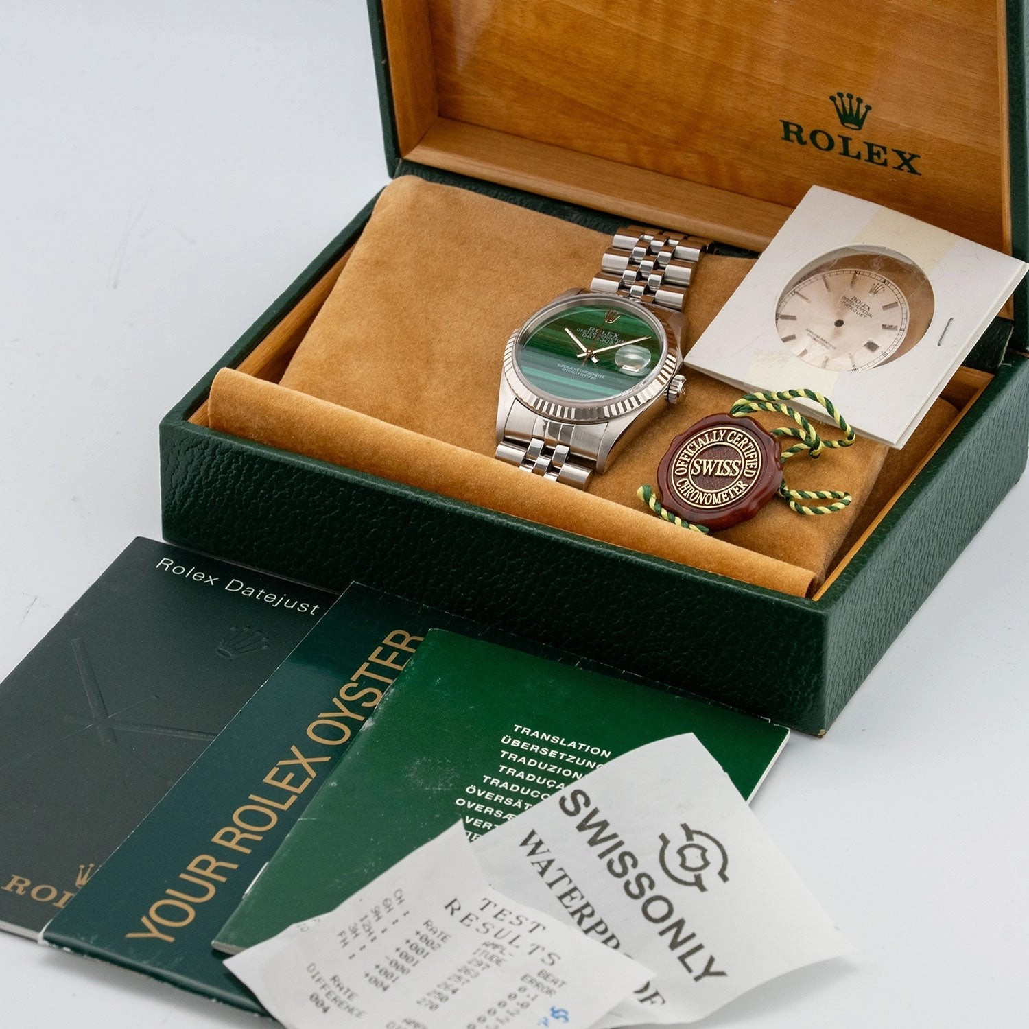 Datejust 36mm Malachite Dial 2001 - 16234