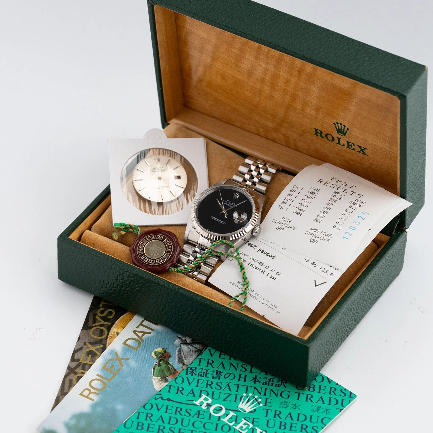 Datejust 36mm Onyx Dial 1988 - 16234