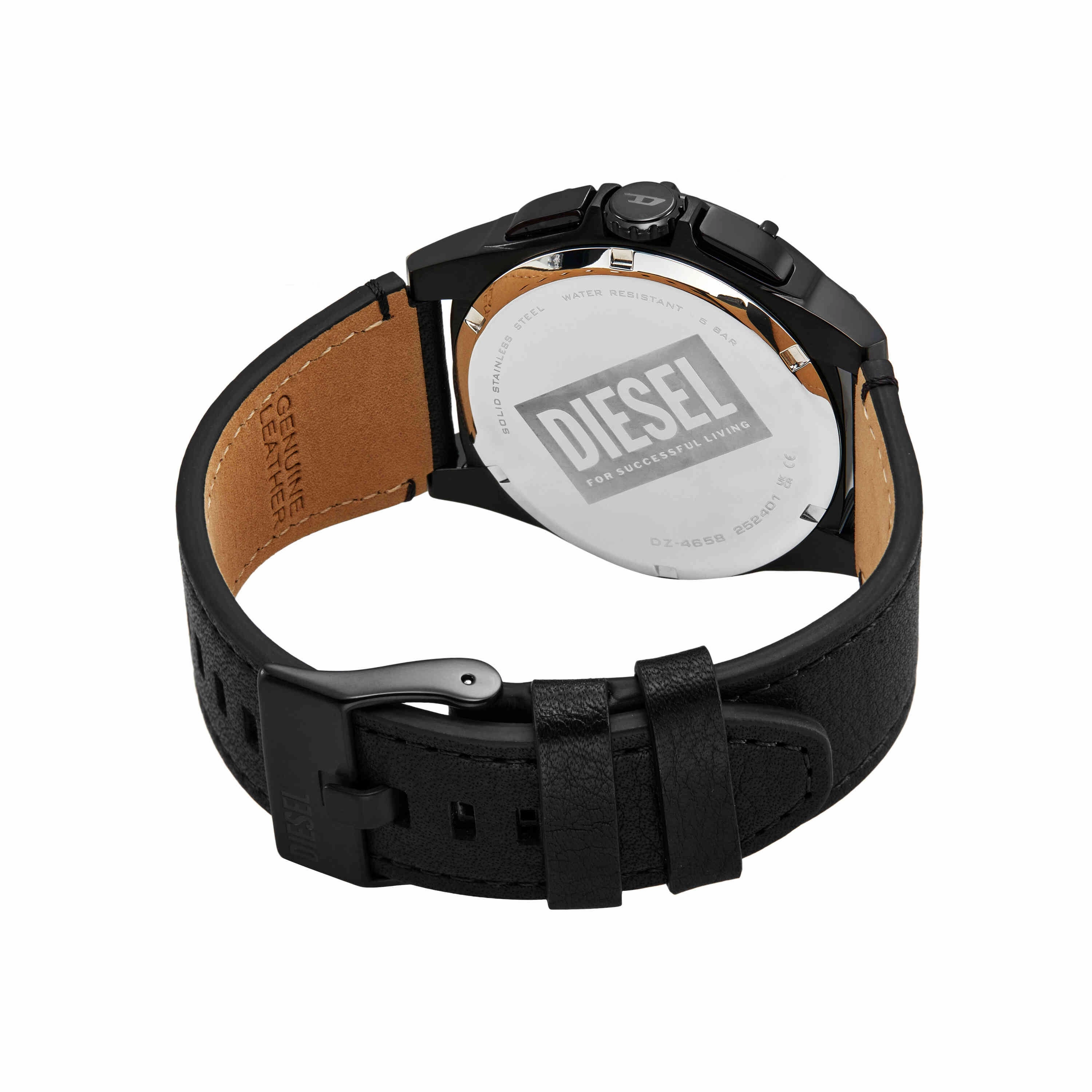 Diesel Framed Black Chronograph Watch DZ4658