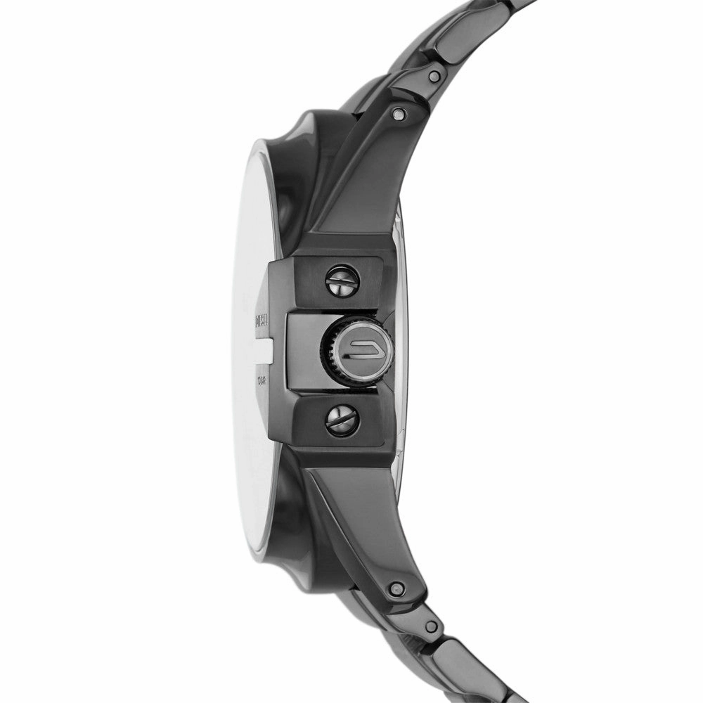Diesel Master Chief Chronograph Gunmetal-Tone Stainless Steel Watch DZ1965