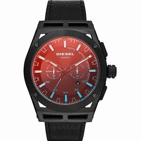 Diesel Men's Watch - Timeframe Quartz Chronograph Black Dial Fabric Strap | DZ4544