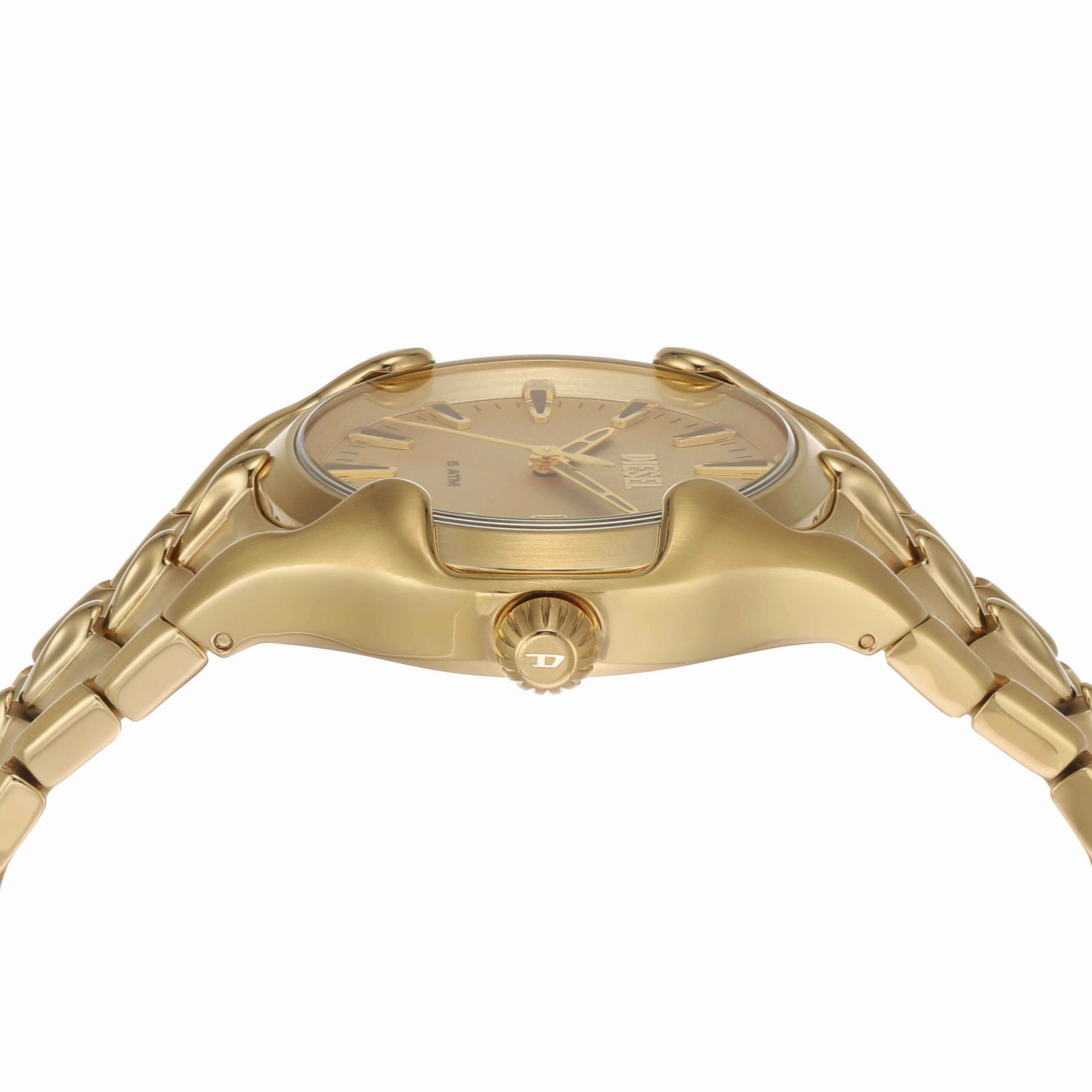 Diesel Vert Gold Tone Analogue Watch DZ2186