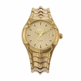 Diesel Vert Gold Tone Analogue Watch DZ2186