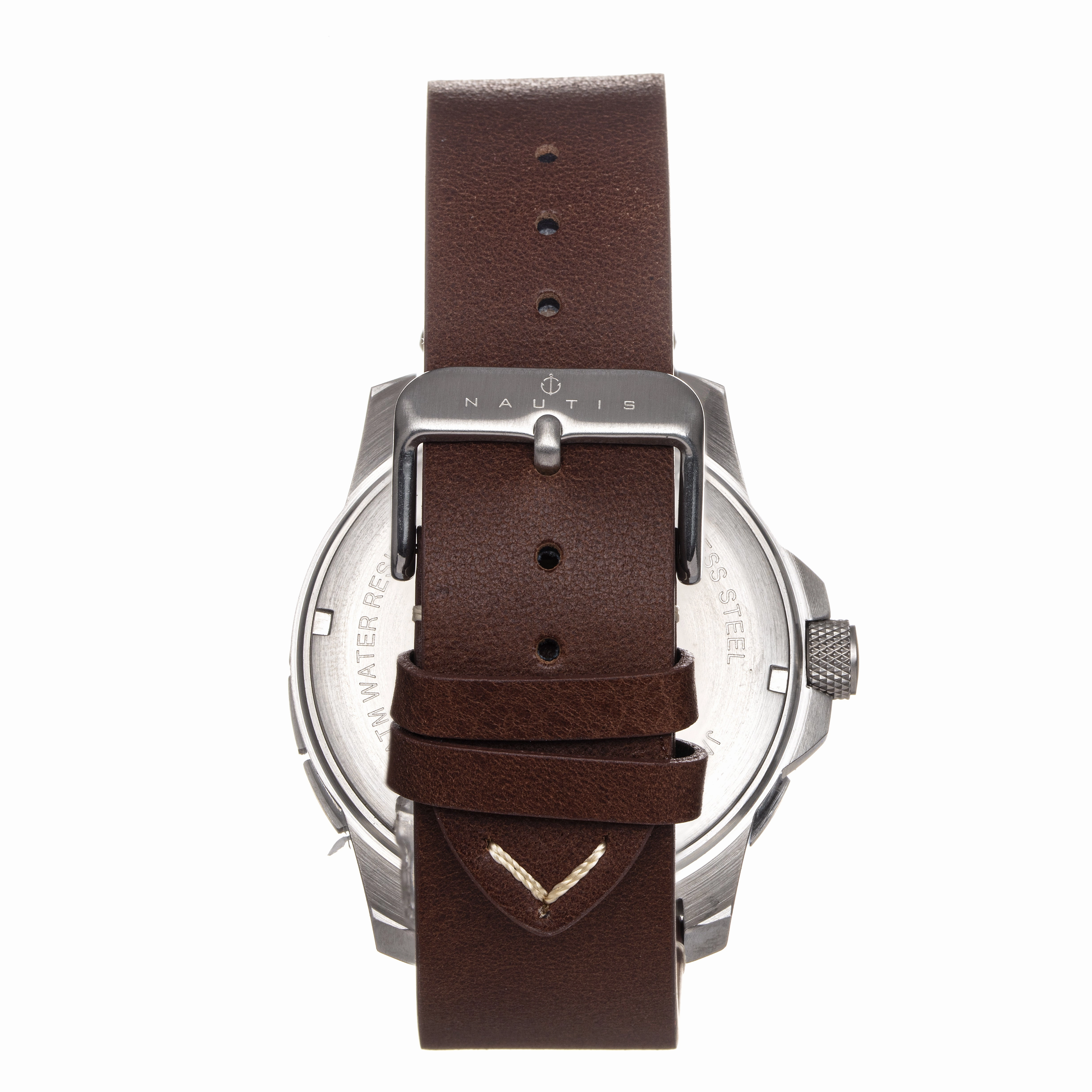 Dive Pro 200 Leather-Band Watch with Date
