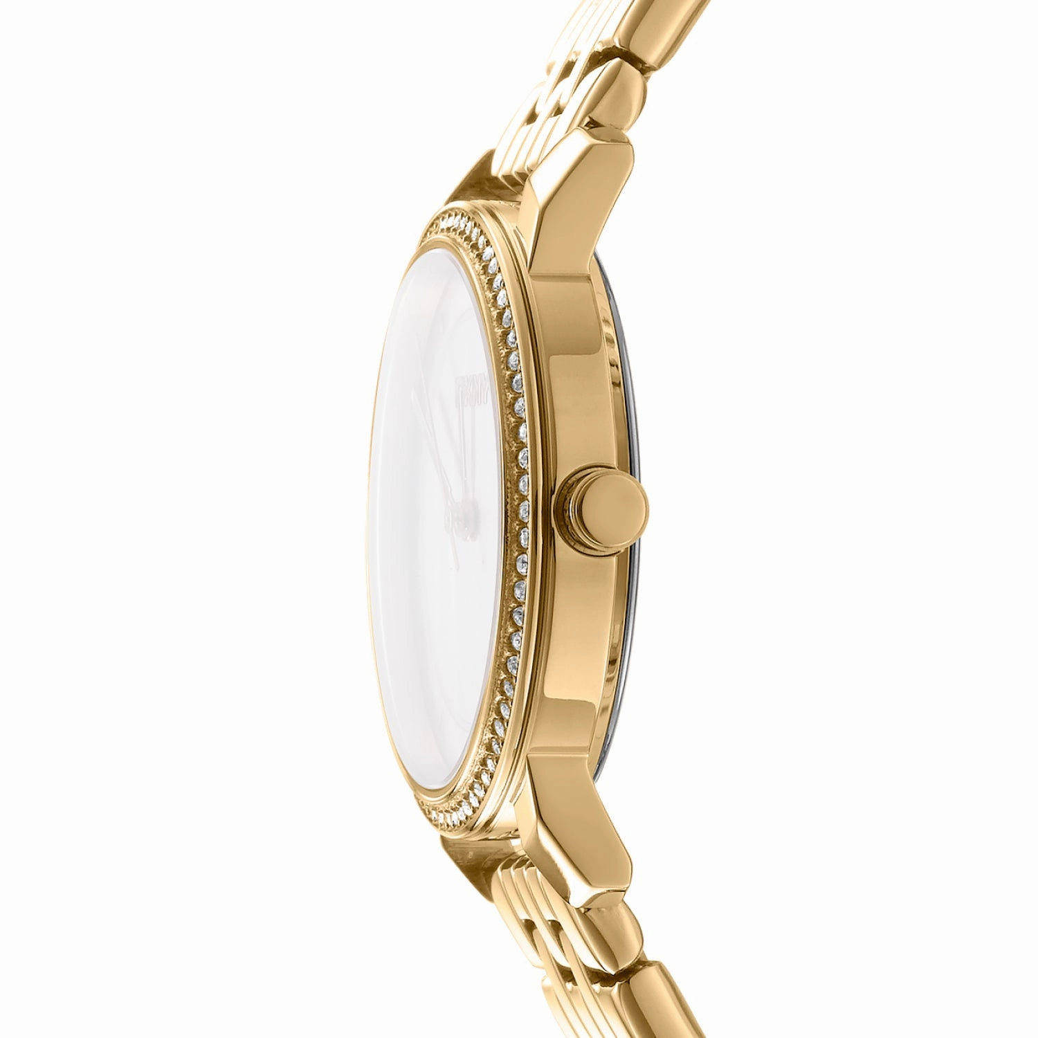 DKNY Astoria Glitz Silver Dial Stainless Steel Watch DK1L065M0045