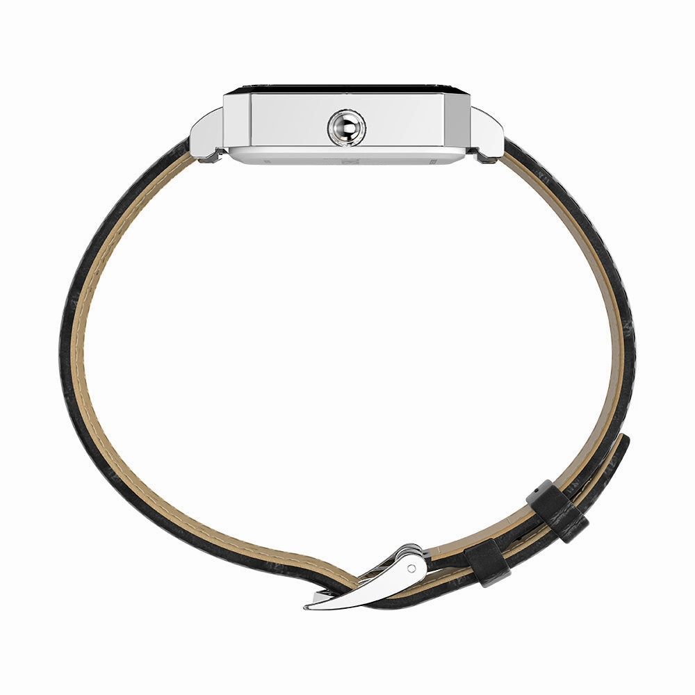 Dress 3-Hand 21mm Leather Band
