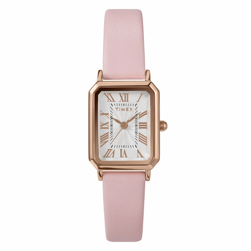 Dress 3-Hand 21mm Leather Band