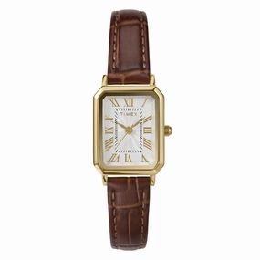 Dress 3-Hand 21mm Leather Band