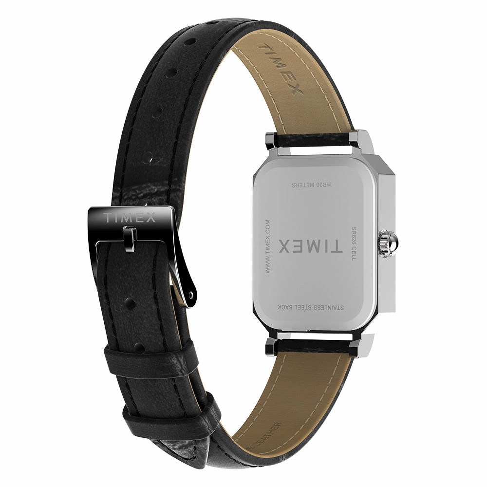 Dress 3-Hand 21mm Leather Band