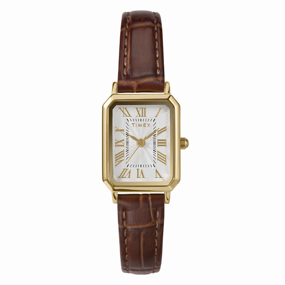 Dress 3-Hand 21mm Leather Band