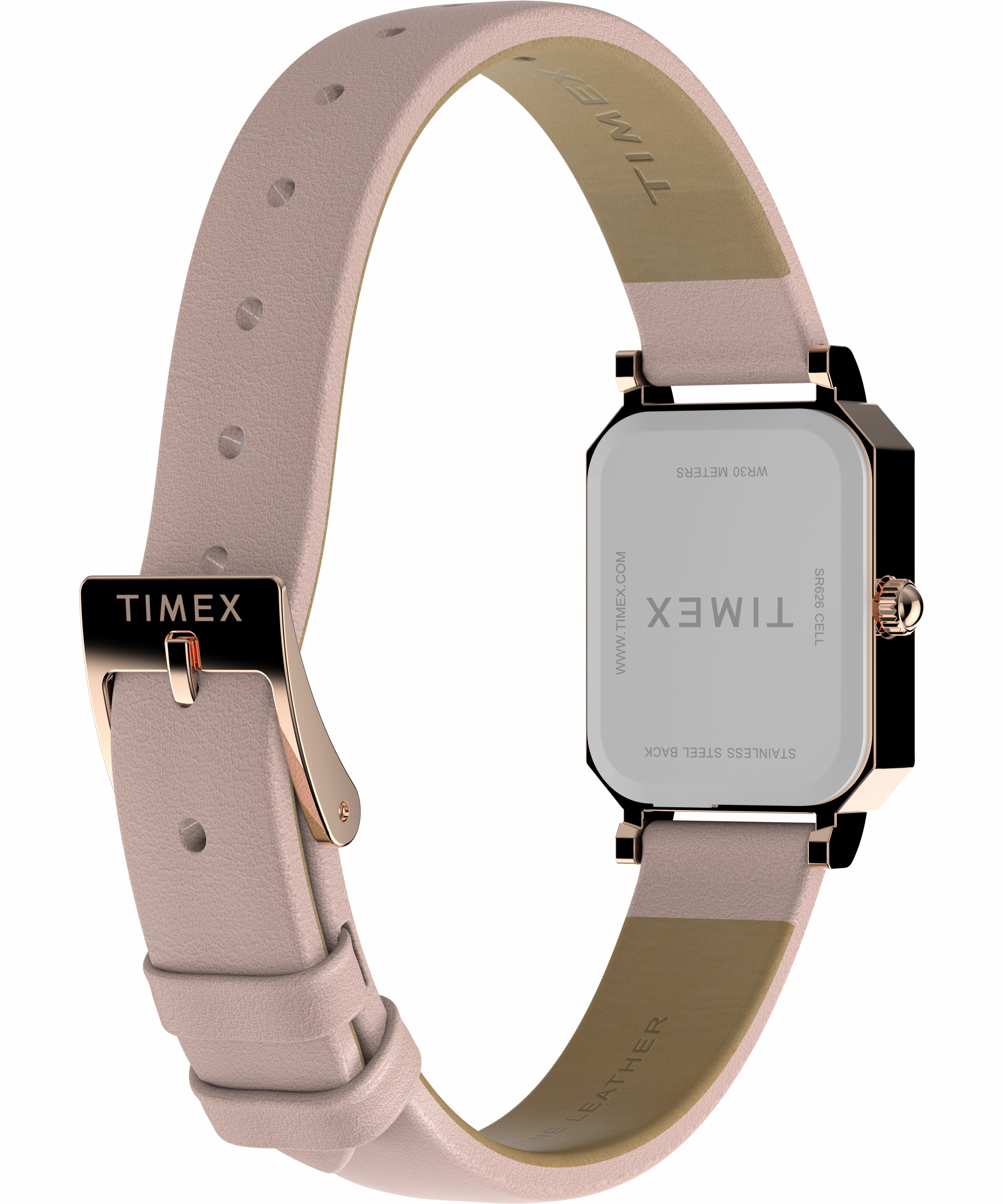 Dress 3-Hand 21mm Leather Band
