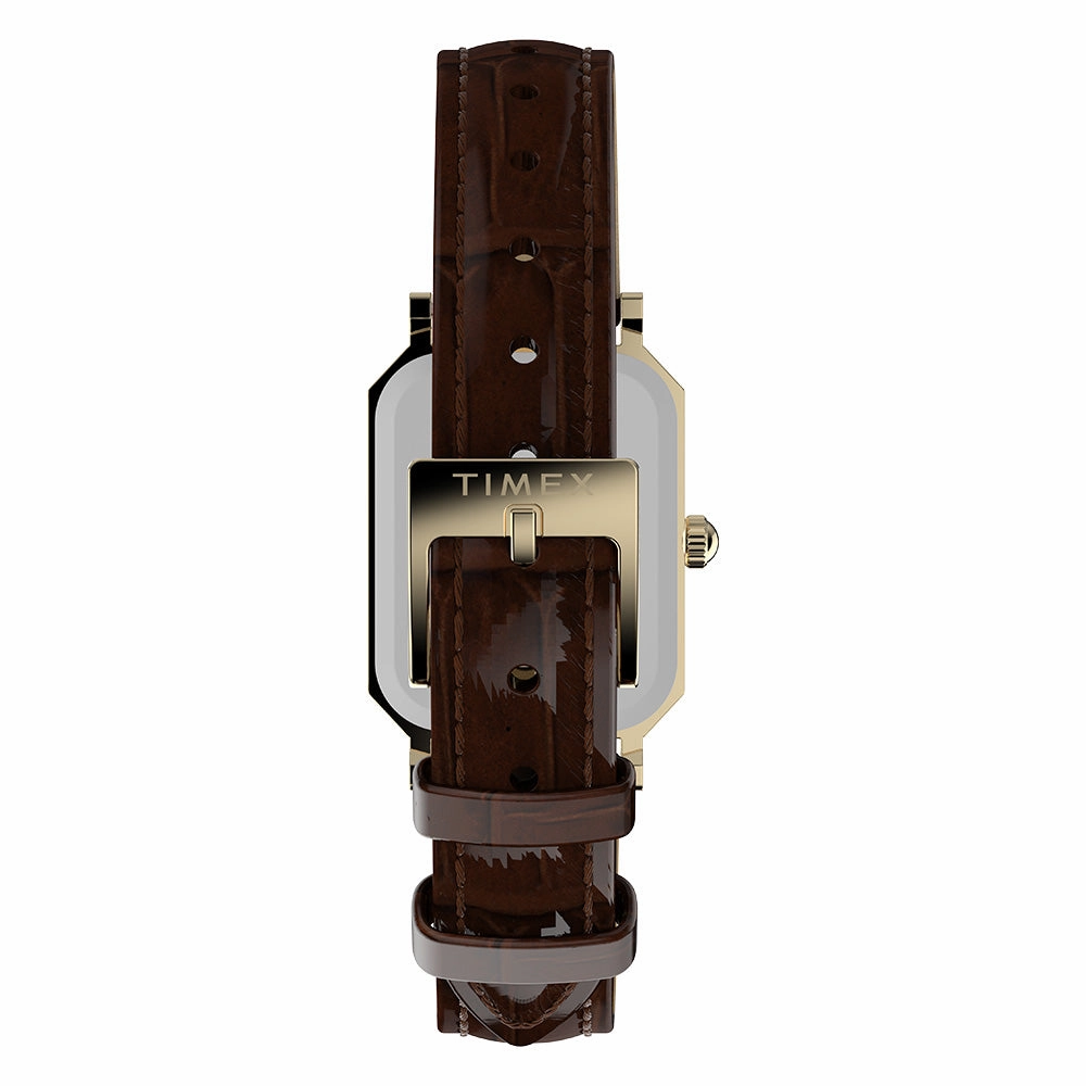 Dress 3-Hand 21mm Leather Band