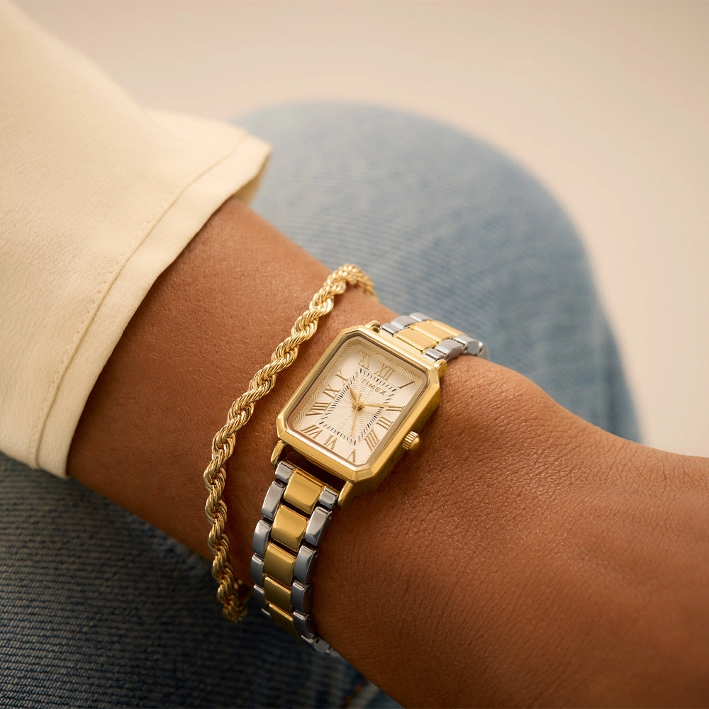 Dress 3-Hand 21mm Metal Band