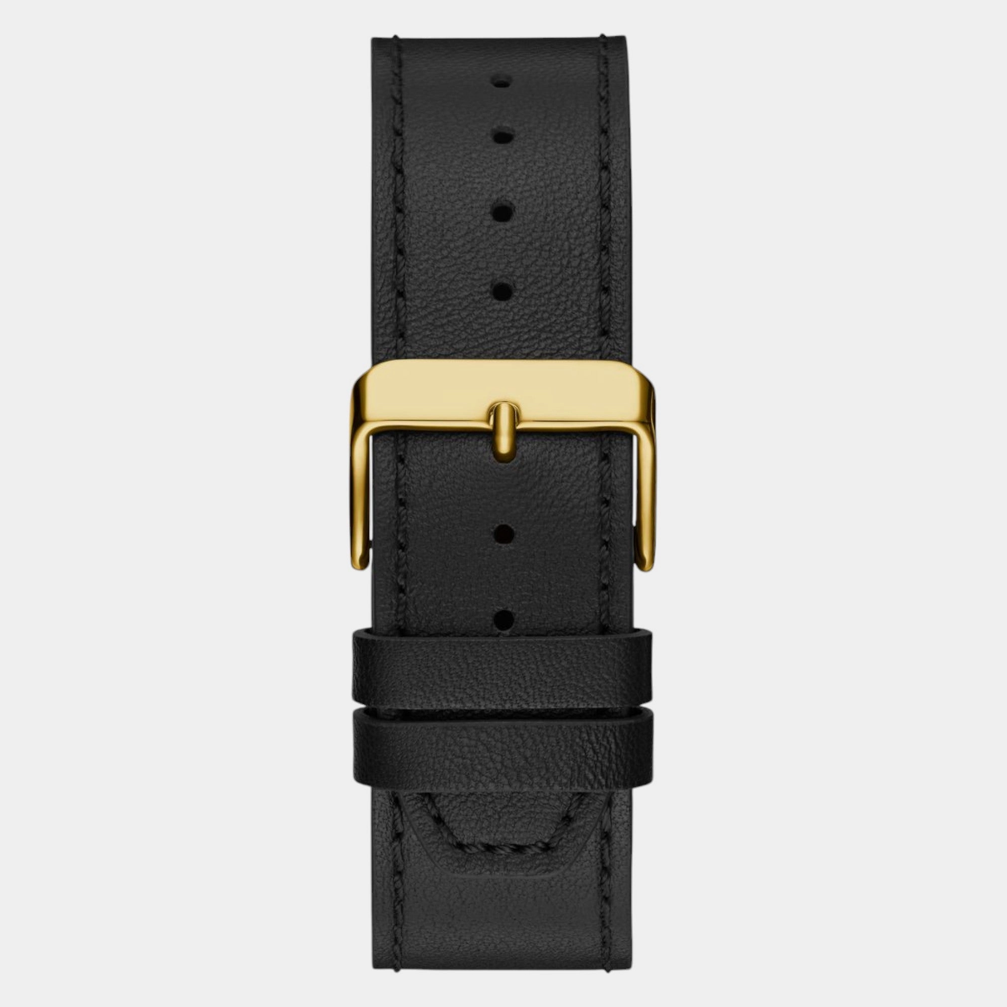Dress Men Quartz Black Dial Analog Leather Watch GW0793G2