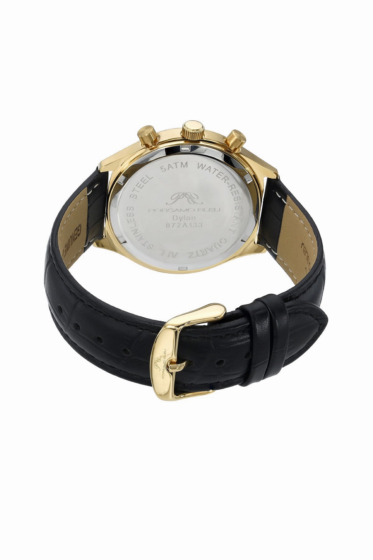 Dylan Men's Leather Watch, 872ADYL
