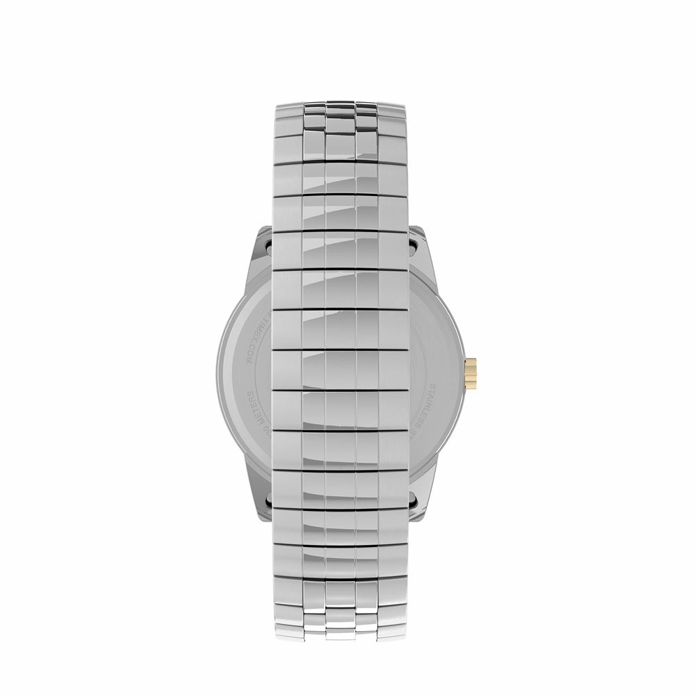 Easy Reader With Perfect Fit Date 38mm Stainless Steel Band