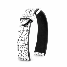 Eco-friendly "Porcelain" watch strap - Sturgeon