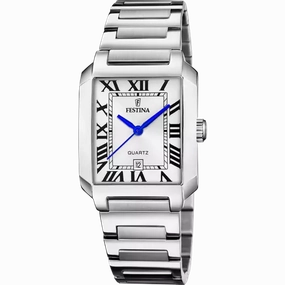 Elegant Festina Women's Stainless Steel Watch with Silver Dial F20679/1
