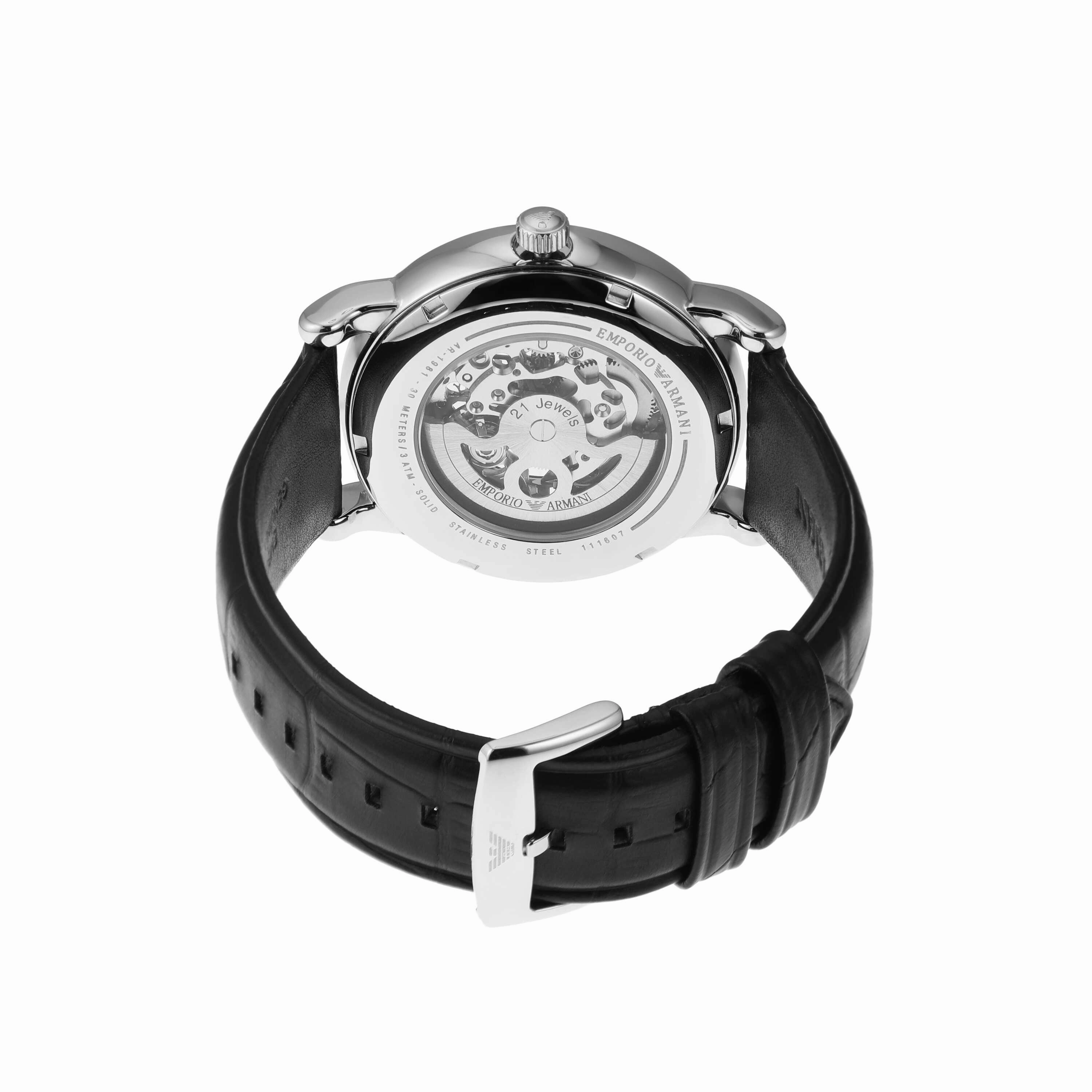 Emporio Armani Black Analogue Watch AR1981