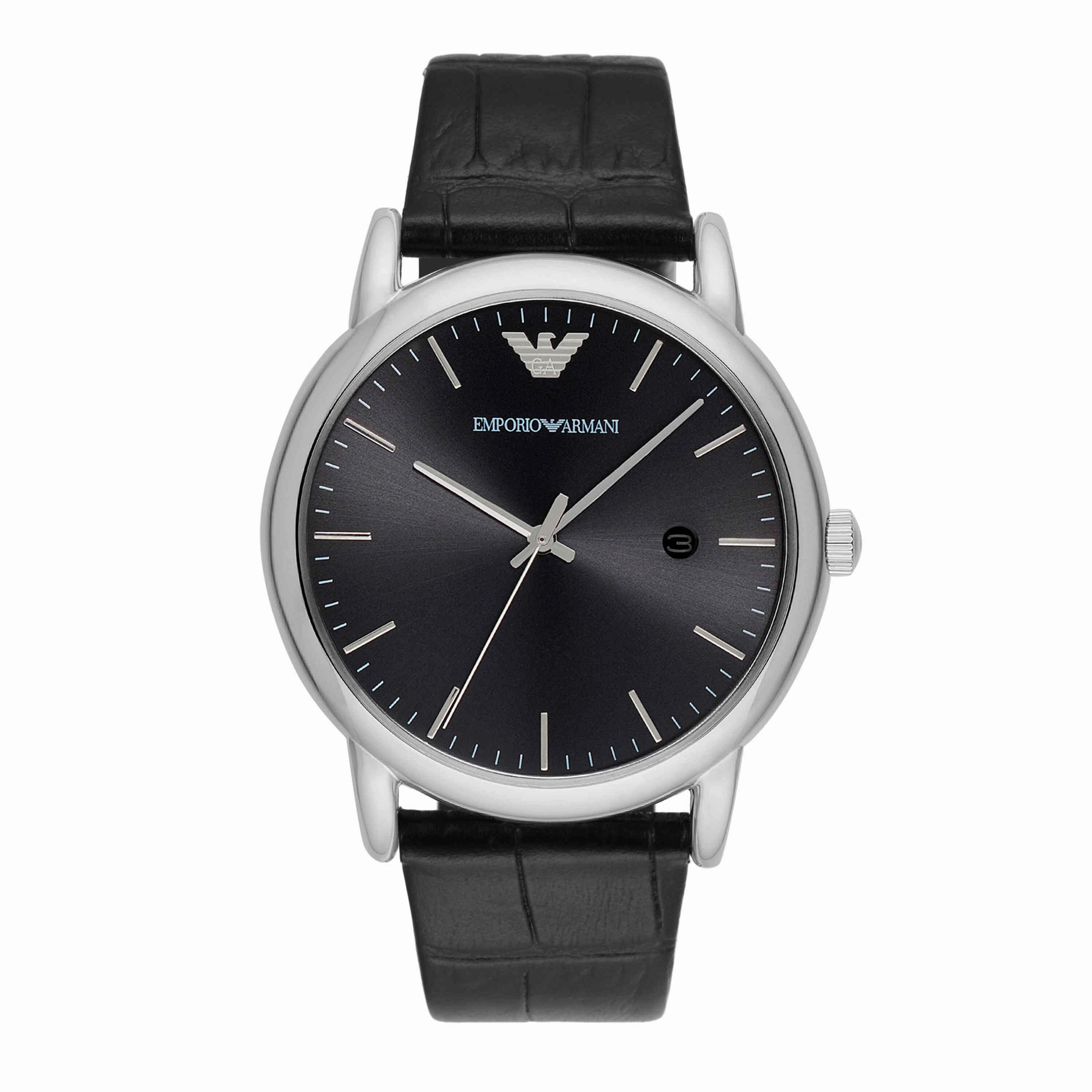 Emporio Armani Black Analogue Watch AR2500
