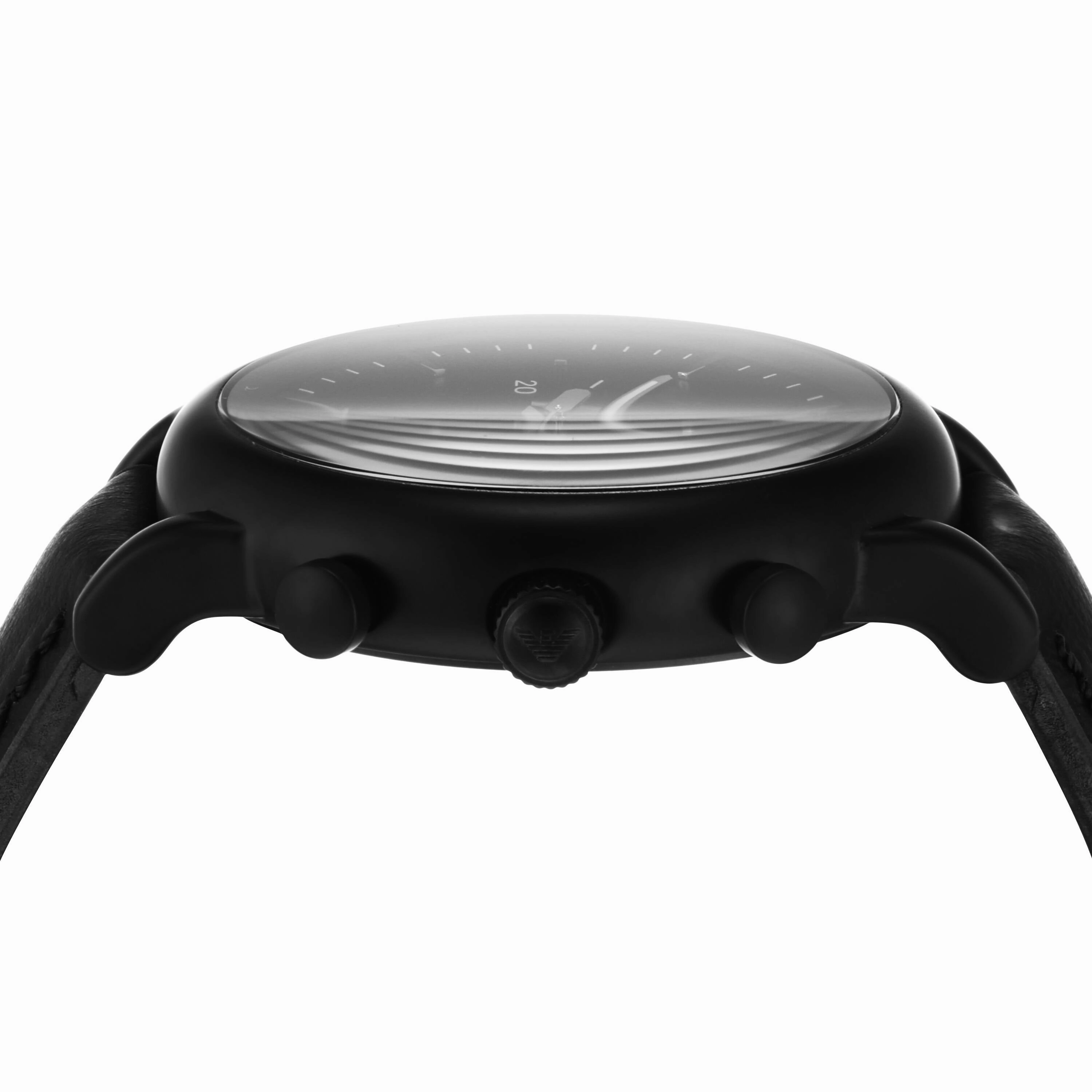 Emporio Armani Black Chronograph Watch AR1970