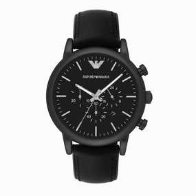 Emporio Armani Black Chronograph Watch AR1970