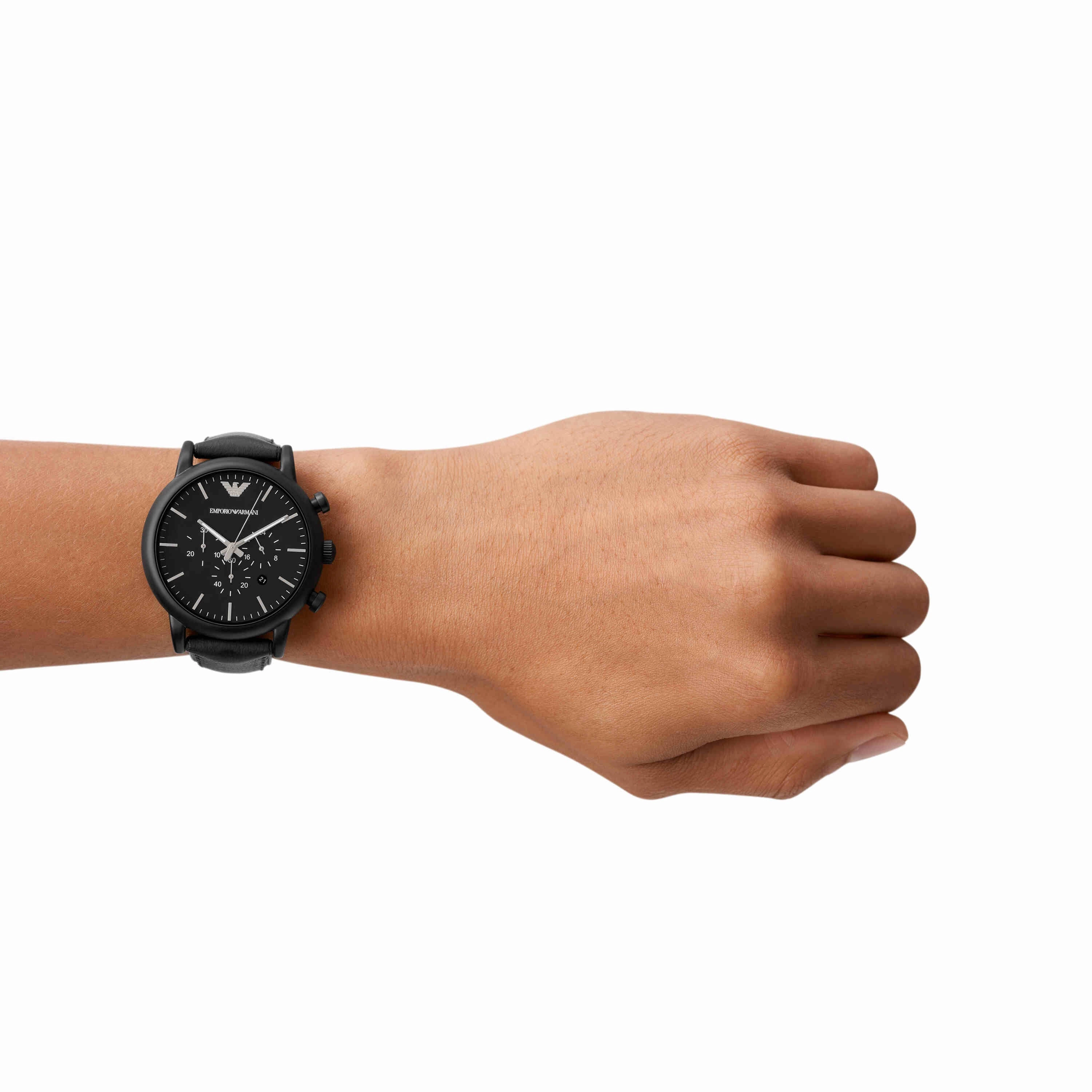 Emporio Armani Black Chronograph Watch AR1970