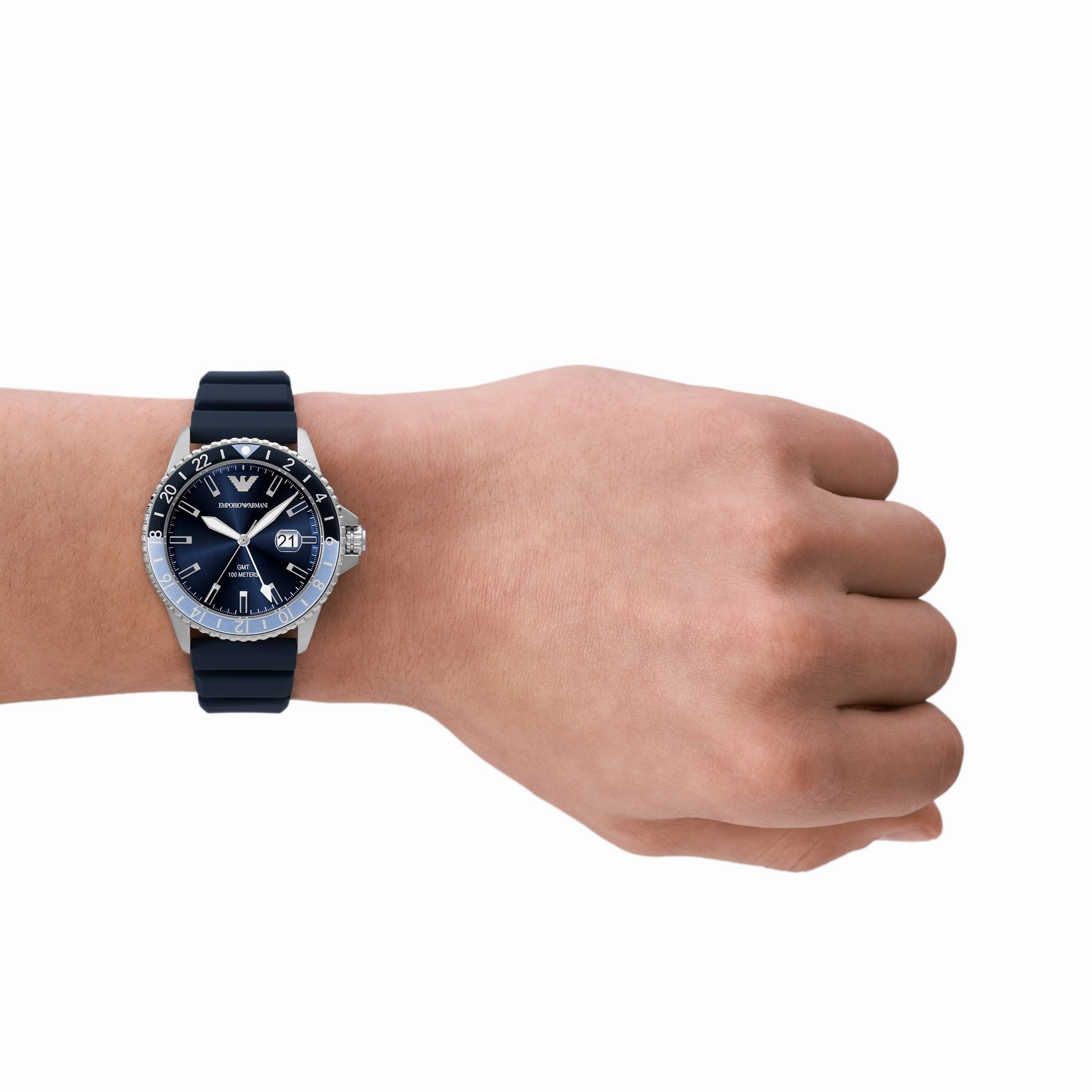 Emporio Armani Blue Analogue Watch AR11592