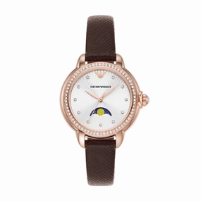 Emporio Armani Brown Analogue Watch AR11568