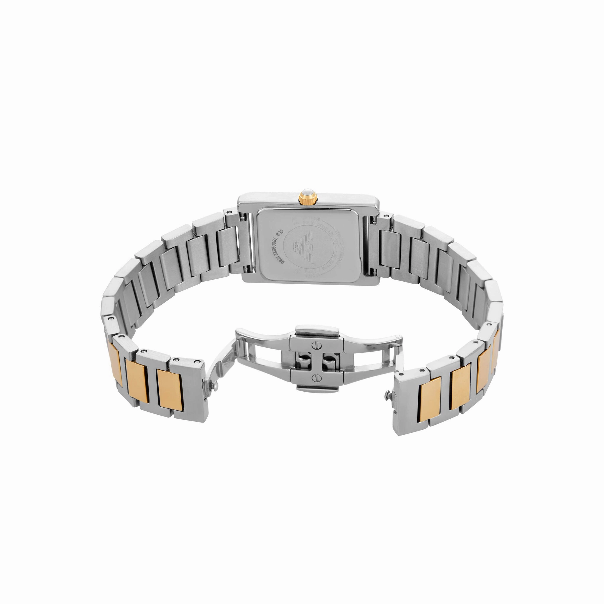 Emporio Armani Elegant Dual-Tone Steel Watch for Men AR11642