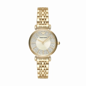 Emporio Armani Gold Analogue Watch AR11608