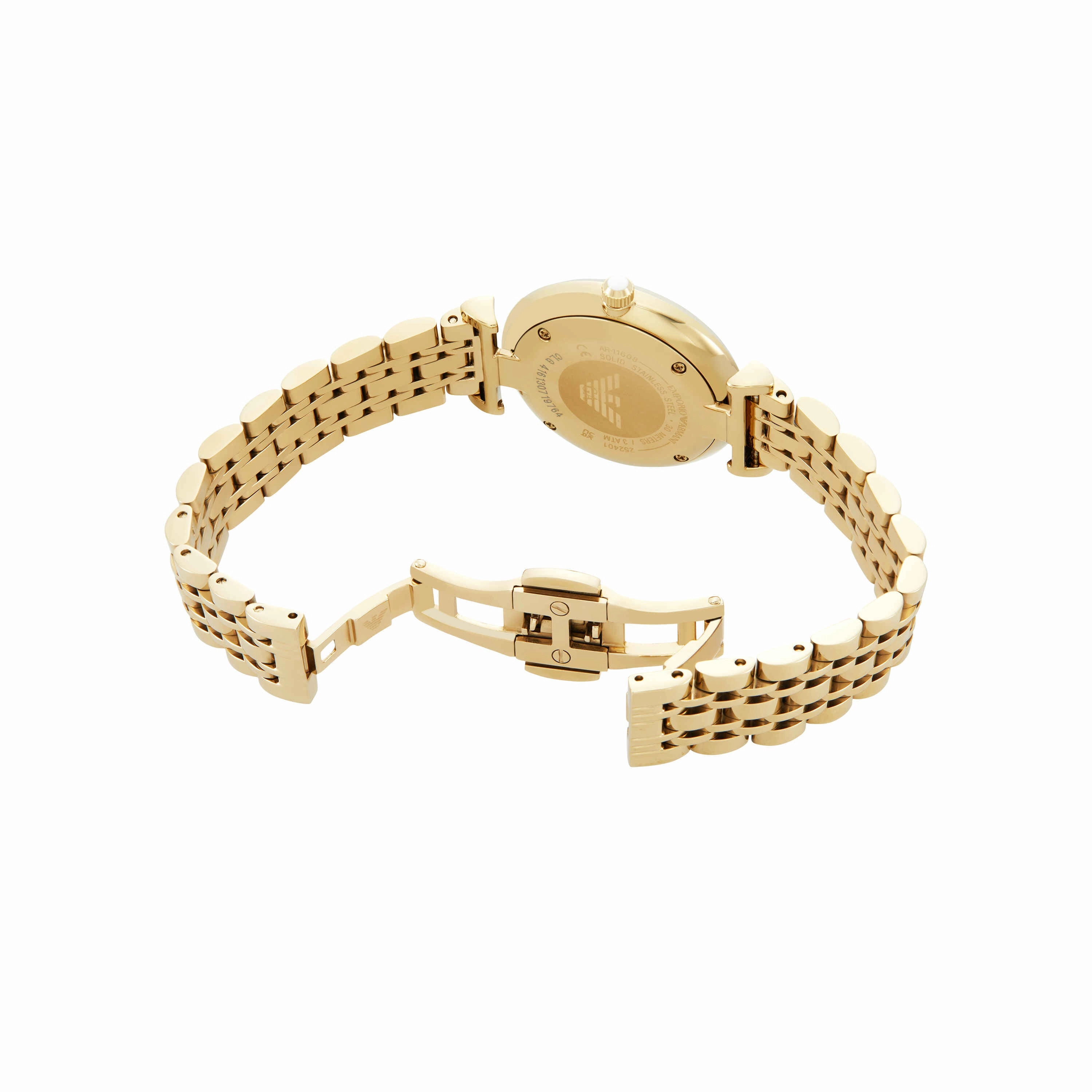 Emporio Armani Gold Analogue Watch AR11608